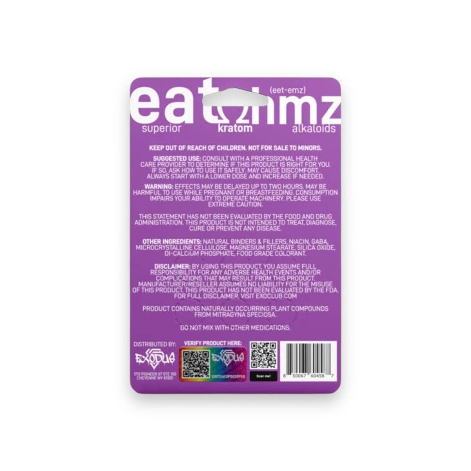 Eat Ohmz 7-OH 8-OH Red-OH Tablets (Purple) 30mg | Image 5 | Eat Ohmz 7-OH 8-OH Red-OH Tablets (Purple) 30mg
