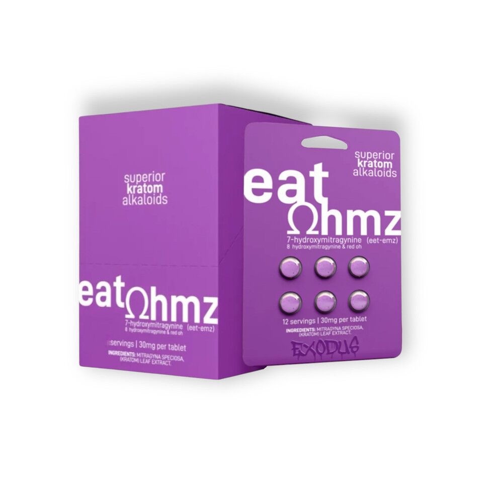 Eat Ohmz 7-OH 8-OH Red-OH Tablets (Purple) 30mg | Image 4 | Eat Ohmz 7-OH 8-OH Red-OH Tablets (Purple) 30mg