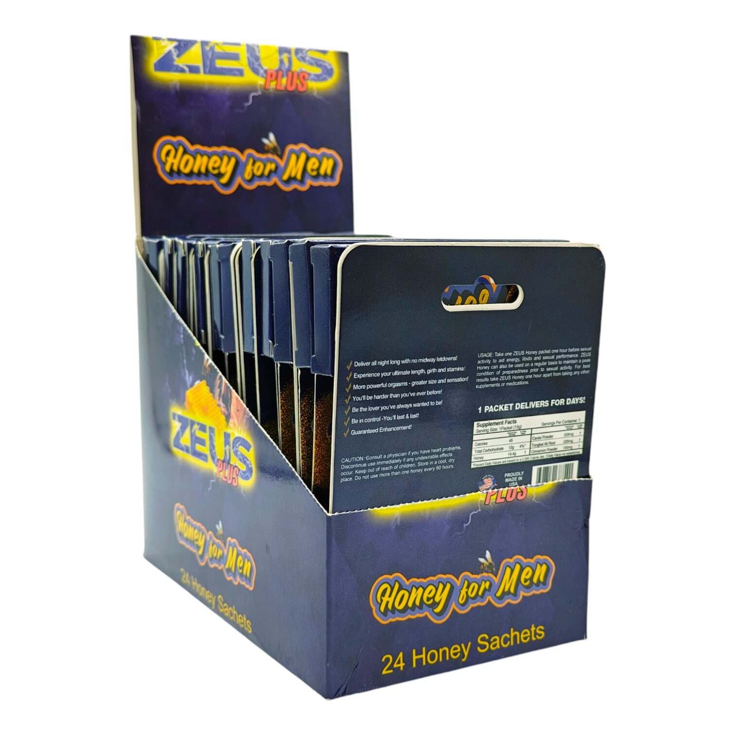 Zeus Plus Honey for Men | Image 4 | Zeus Plus Honey for Men