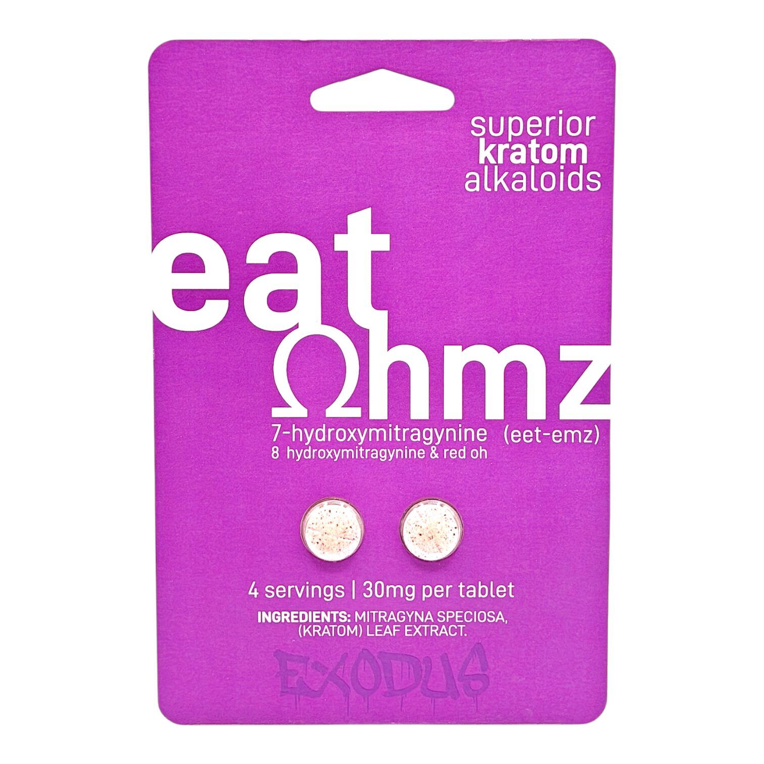 Eat Ohmz 7-OH 8-OH Red-OH Tablets (Purple) 30mg | Image 2 | Eat Ohmz 7-OH 8-OH Red-OH Tablets (Purple) 30mg