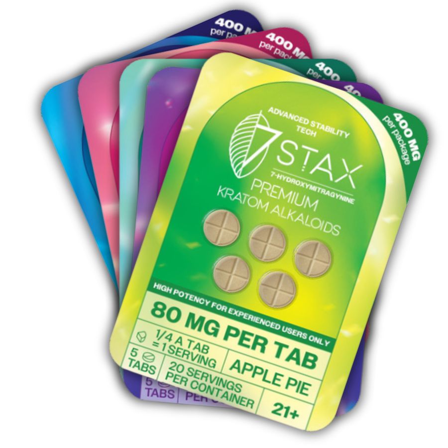 7Stax Premium 7-OH Tablets 80mg | Image 1 | 7Stax Premium 7-OH Tablets 80mg