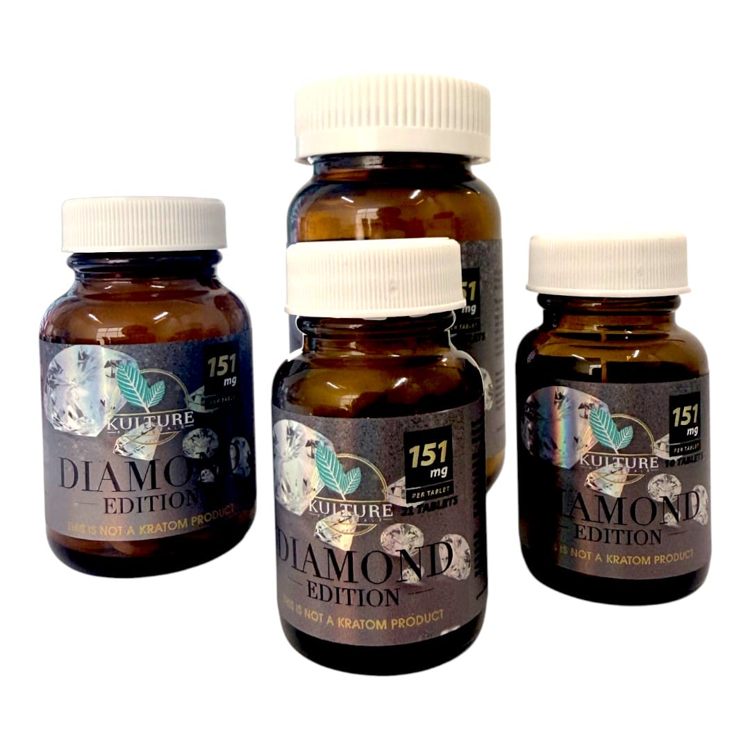 Kulture Botanicals Diamond Edition 151mg Tablets | Image 1 | Kulture Botanicals Diamond Edition 151mg Tablets