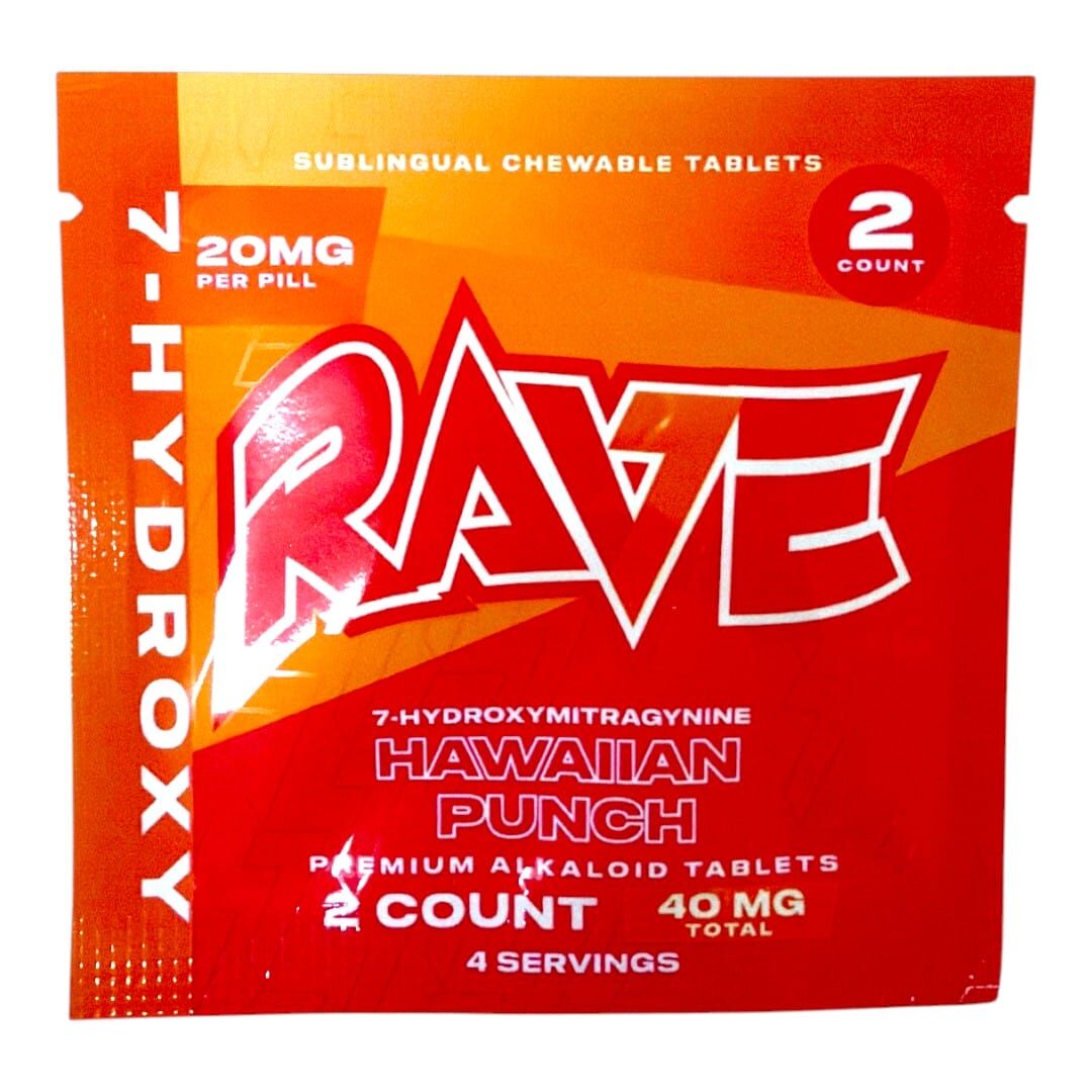 Rave Hawaiian Punch 70H 2CT X 20MG | Image 1 | Rave Hawaiian Punch 70H 2CT X 20MG