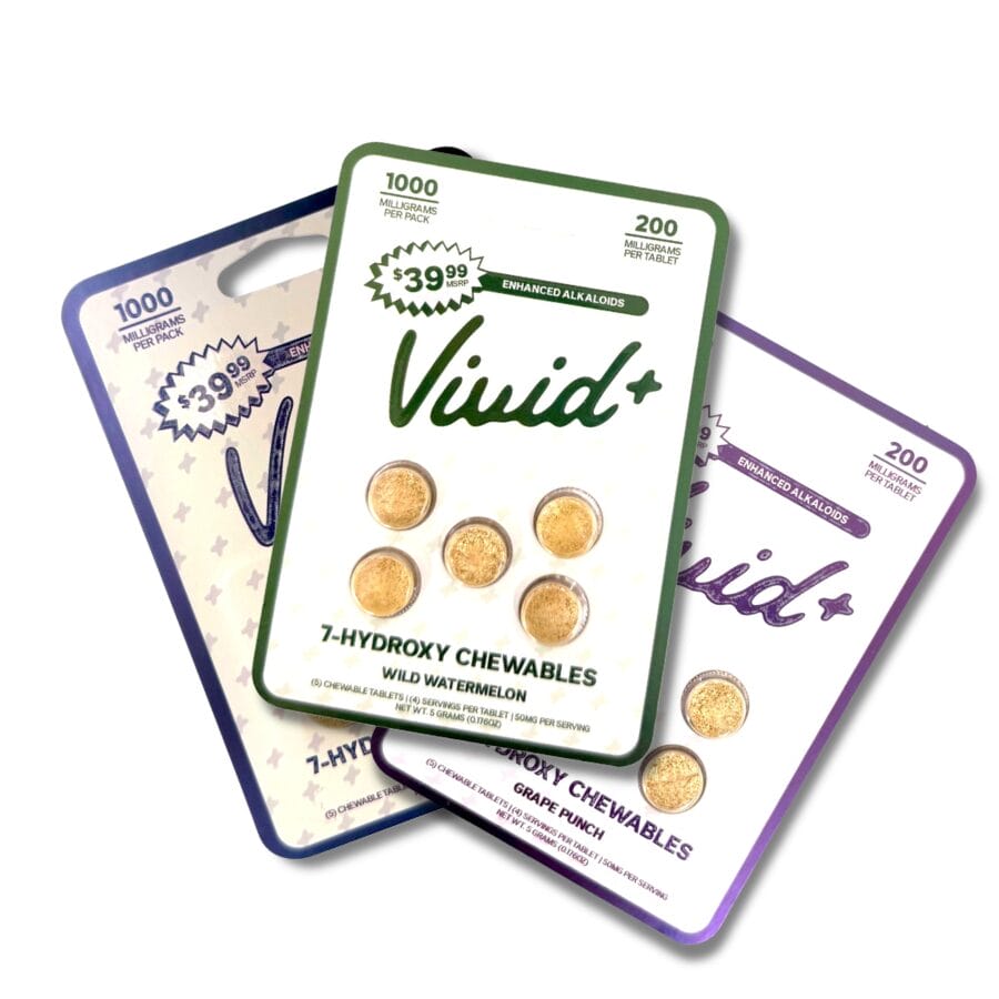Vivid 7-OH Tablet 200mg x 5ct | Image 1 | Vivid 7-OH Tablet 200mg x 5ct